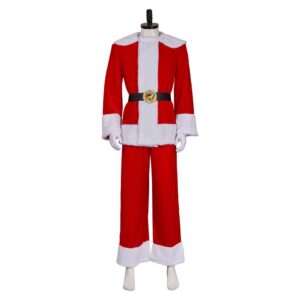 Dear Santa(2024) Satan Tenue Rouge de Noël Cosplay Costume