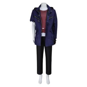 Devil May Cry 5 Nero Tenue Bleue et Noire Cosplay Costume