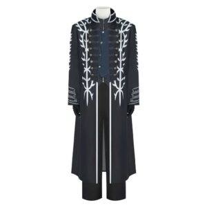 Devil May Cry(2025) Vergil Tenue Noire Cosplay Costume