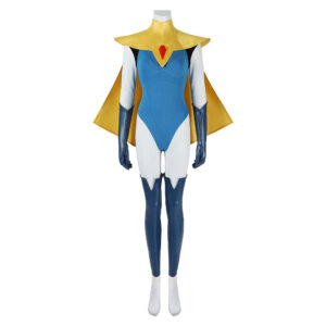Dispatch(2025) Blazer Tenue Bleue et Jaune Cosplay Costume