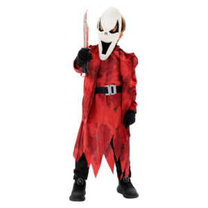 Enfant Dead by Daylight The Ghost Face Danny Johnson Tenue Rouge Cosplay Costume
