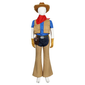 Enfant Princess Peach: Showtime!(2024) Cowgirl Peach Cosplsy Costume