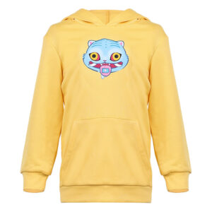 Enfant Zoey Sweat-shirt à Capuche Jaune Cosplay Costume