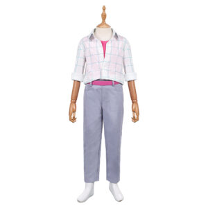 Enfant Jinu Tenue de Chemise Blanche Cosplay Costume