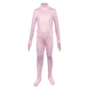 Enfant Zoey Combinaison Rose Cosplay Costume