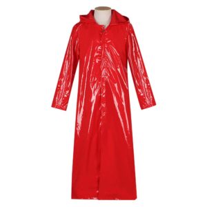 Fear Street: Prom Queen(2025) Simone Perri Manteau Rouge Cosplay Costume Ver.2