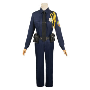 Femme Zootopia 2(2025) Judy Hopps Uniforme Bleu Cosplay Costume