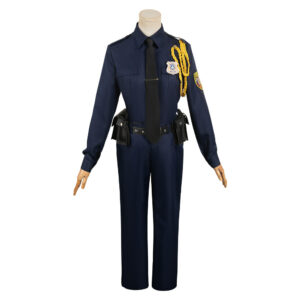 Femme Zootopia 2(2025) Nick Wilde Uniforme Bleu Cosplay Costume