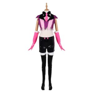 Femme Hazbin Hotel 2(2025) Angel Dust Tenue de Gilet Cosplay Costume