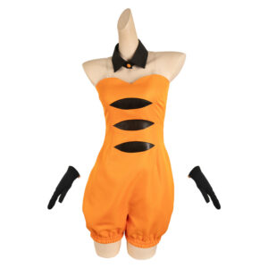 Femme Splatoon Callie Orange Cosplay Costume