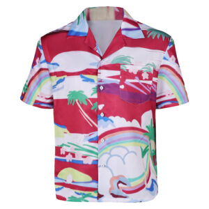 Argylle(2024) John Cena Chemise Imprimée Cosplay Costume