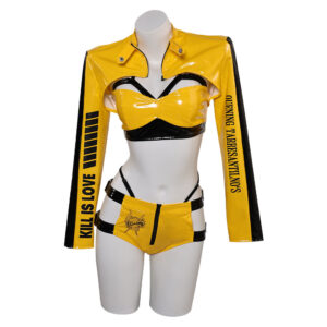 Kill Bill(2025) The Bride Lingerie Jaune Sexy Cosplay Costume