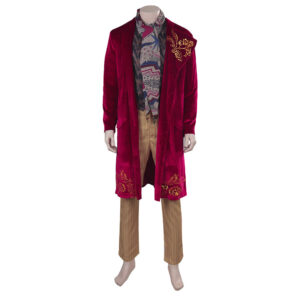 Wonka(2023) Willy Wonka Uniforme Cosplay Costume