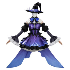 Genshin Impact Clorinde Tenue Violette Cosplay Costume