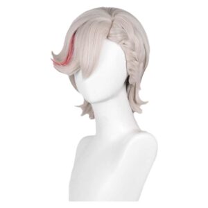 Genshin Impact Lyney Cosplay Perruque