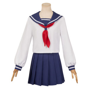 3-nen Z-gumi Ginpachi Sensei(2025) Shimura Tae Uniforme Bleu et Blanc Cosplay Costume