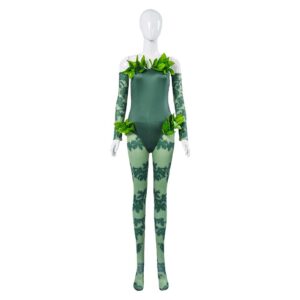 Harley Quinn Poison Ivy Tenue Verte Cosplay Costume