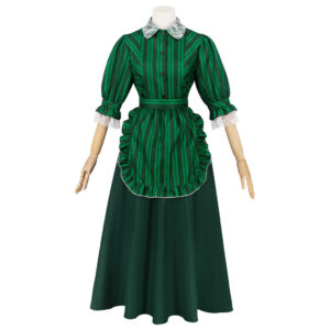 Haunted Mansion Maid Robe Verte Cosplay Costume
