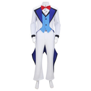 Hazbin Hotel 2 Vox Queue-de-Pie Blanche Cosplay Costume