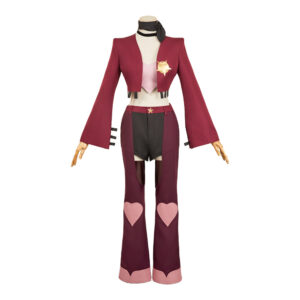Hazbin Hotel 2(2025) Angel Dust Tenue Rouge Cosplay Costume