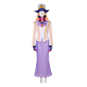 Hazbin Hotel 2(2025) Sir Pentious Tenue Blanche et Violette Cosplay Costume