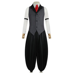 Hazbin Hotel 2(2025) Sir Pentious Tenue de Gliet Grise Cosplay Costume