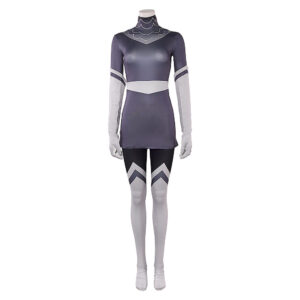 Hazbin Hotel 2(2025) Vaggie Tenue Grise Cosplay Costume