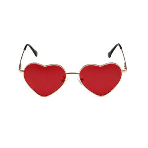 Hazbin Hotel(2024) Valentino Lunettes de Soleil en Forme de Coeur Cosplay Accessoire
