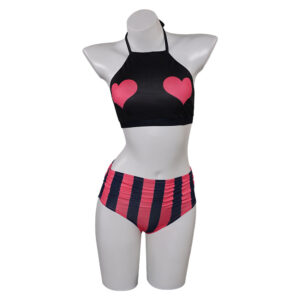 Hazbin Hotel(2024) Velvette Maillot de Bain Bikini Cosplay Costume