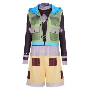 Homme & Enfant Brave Cat(2026) Leo Tenue Bleue Cosplay Costume