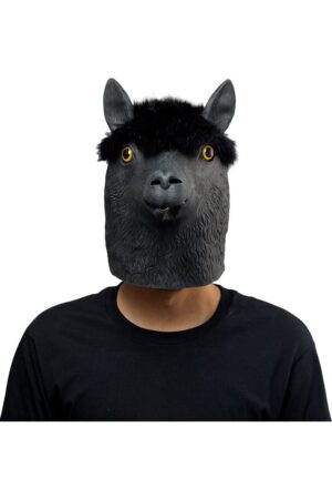 Alpaga Masque Halloween Carnaval Fete Animaux Masques Cosplay Accessoire
