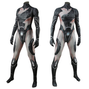 Invisible Woman Susan Storm Tenue Noire Cosplay Costume Ver.2