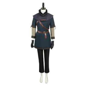 Dragon‘s Dogma 2 Archer Tenue Noire Cosplay Costume