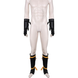 Mortal Kombat Scorpion Gants+Jambières Cosplay Accessoires