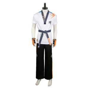Tekken 8 Hwoarang Uniforme Cosplay Costume