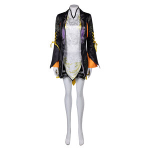 Tekken 8 Ling Xiaoyu Tenue Noire Cosplay Costume