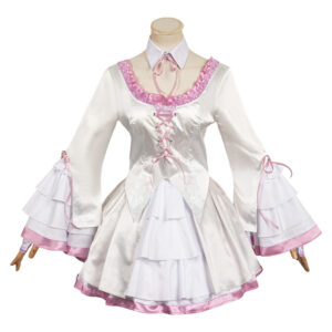 Tekken 8 Lili Ensemble de Robes Blanches Cosplay Costume
