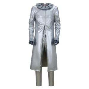 JJBA Funny Valentine Tenue Argentée Cosplay Costume