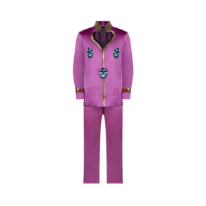 JJBA Giorno Giovanna Tenue Violette Cosplay Costume