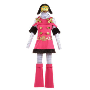 JJBA Hot Pants Tenue Rouge Cosplay Costume