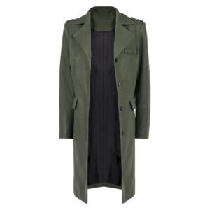 John Wick 5(2025) Rooney Manteau Vert Gris Cosplay Costume