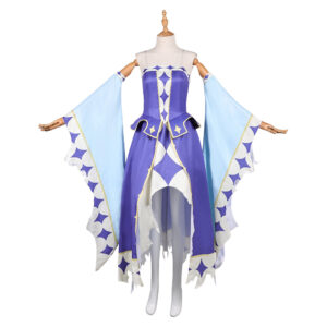 Knights of Guinevere(2025) Guinevere Robe Violette et Bleue Cosplay Costume