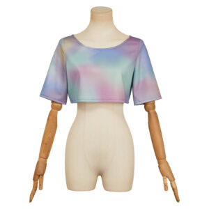 Rumi Haut Court Coloré Cosplay Costume