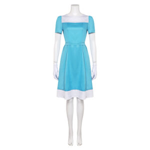 L'Illusionniste 2010 Alice Robe Bleue Cosplay Costume