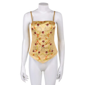 La Guerre des Étoiles Padme Amidala Naberrie Corset Jaune Cosplay Costume