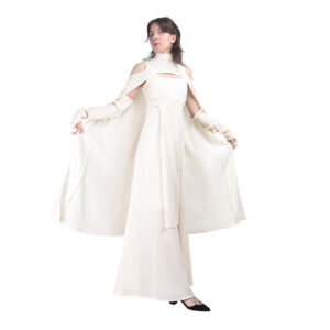 La Guerre des Étoiles Sheltay Tenue Blanche Cosplay Costume