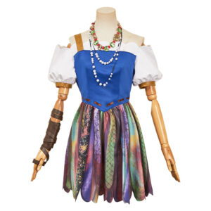 Le Chat Potté 2 Boucle d'or Robe Cosplay Costume