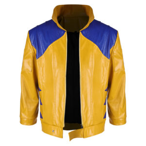 Logan Wolverine Veste Jaune et Bleue Cosplay Costume