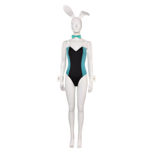 Luna Snow Bunny Girl Tenue Noire Cosplay Costume