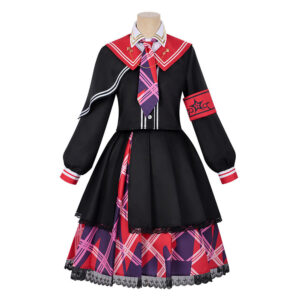 Magical Girl Witch Trials Nikaidou Hiro Tenue Noire Cosplay Costume